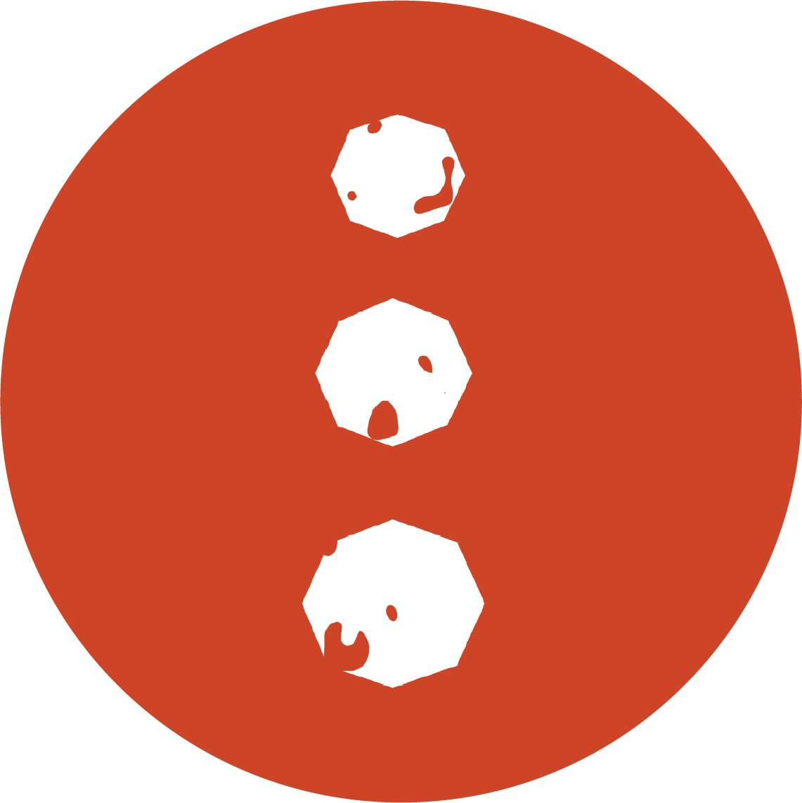 tatu dots with a bsckground